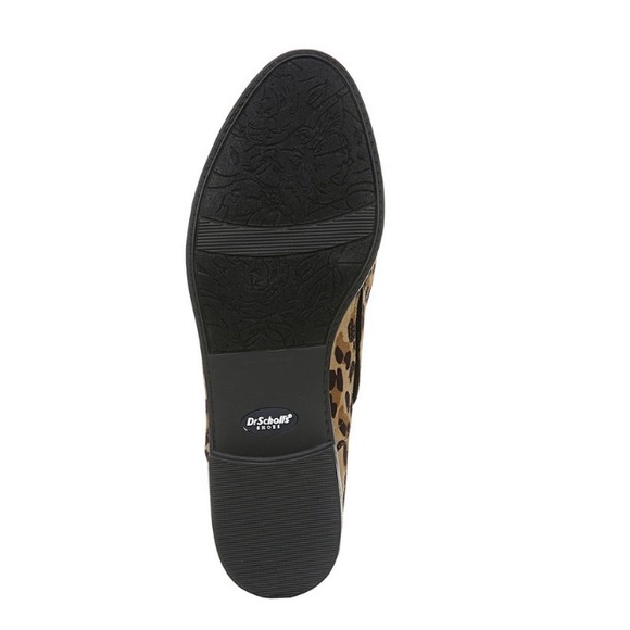 NWT Dr. Scholl’s Tan & Black Leopard Ruler Bootie Womens Size 7.5 - Picture 5 of 7